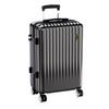 [New Trip] Carry-on Suitcase with Lock, Lightweight, Small, 40L, 2.9kg, Black, for 1-3 Nights
