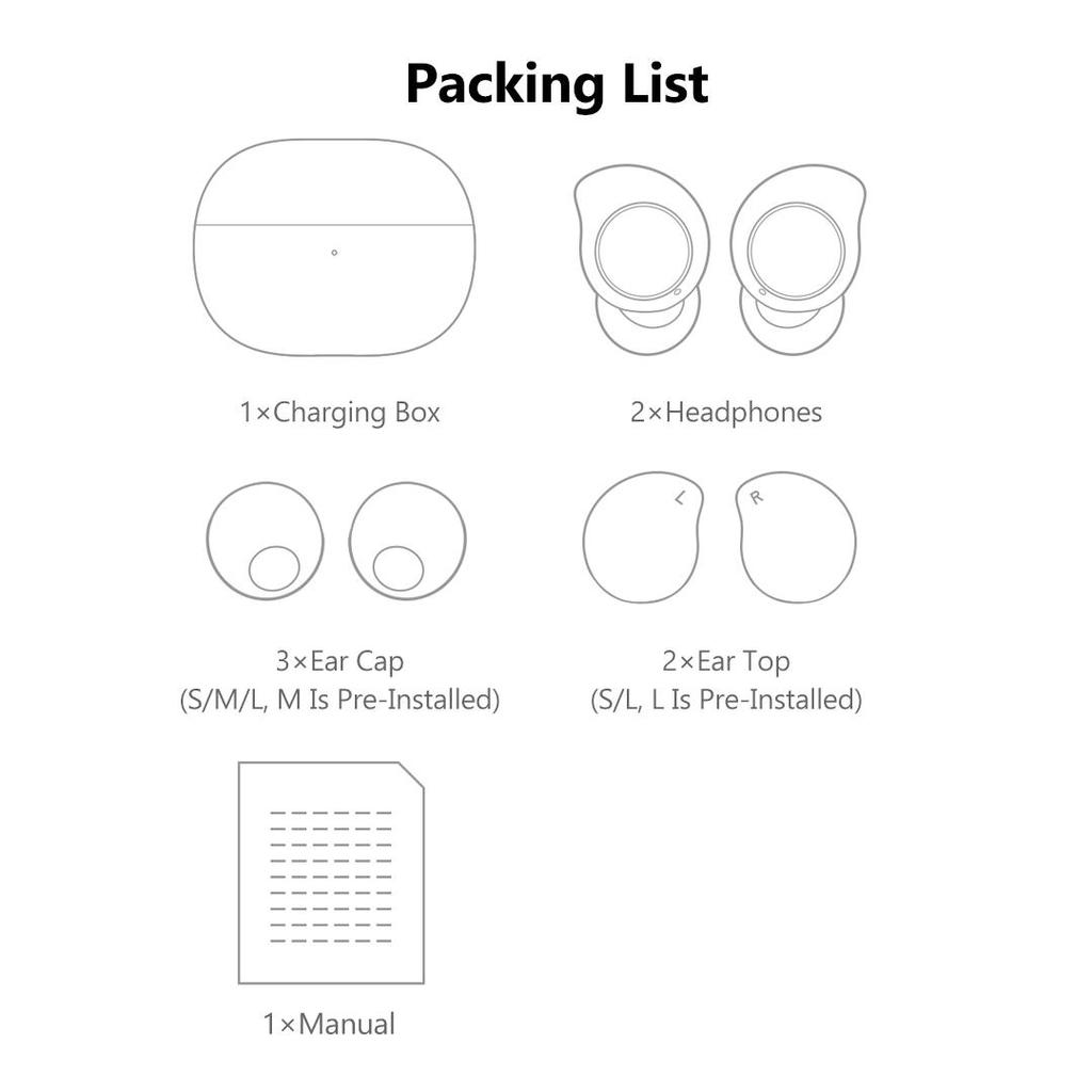 Наушники Xiaomi Redmi Buds 3 Youth Edition IP54 Водонепроницаемые Bluetooth 5.2 Наушники-вкладыши TWS True Беспроводная сенсорная гарнитура