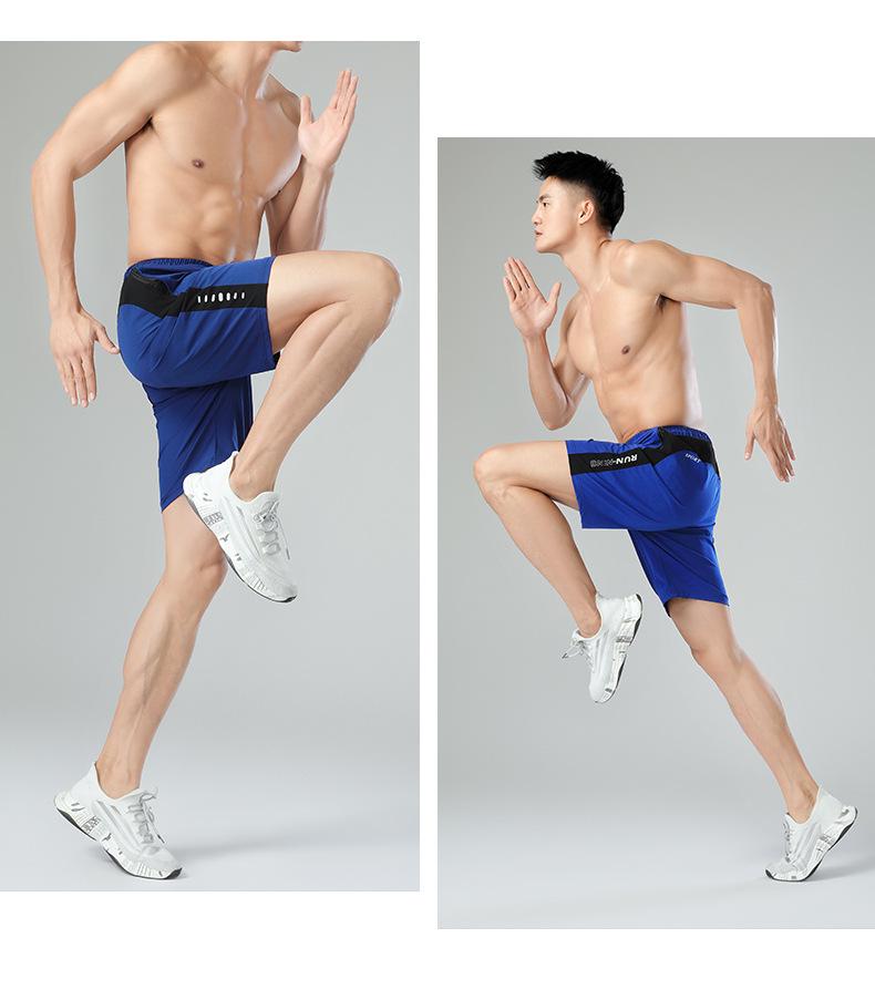 Men's Quick-Dry Nylon Ice Silk Casual Running Shorts