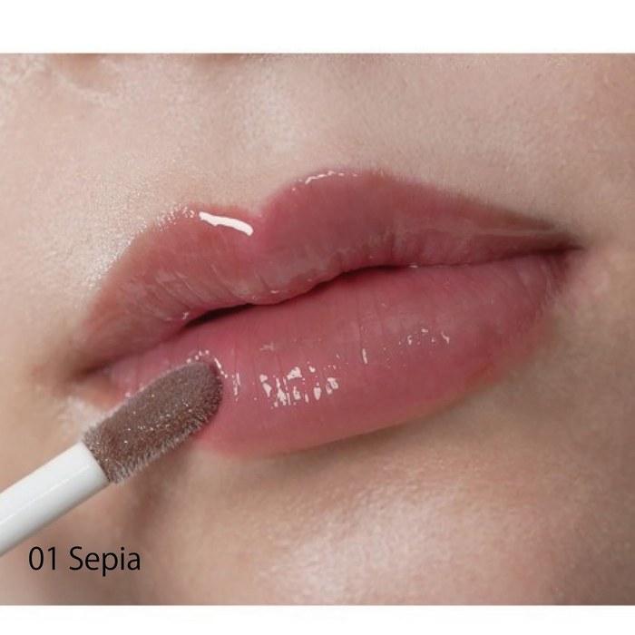 Celvoke Увлажняющий блеск для губ Moisten Lip Drop 01 Sepia Прозрачный тип - Блеск для губ - 1 шт.