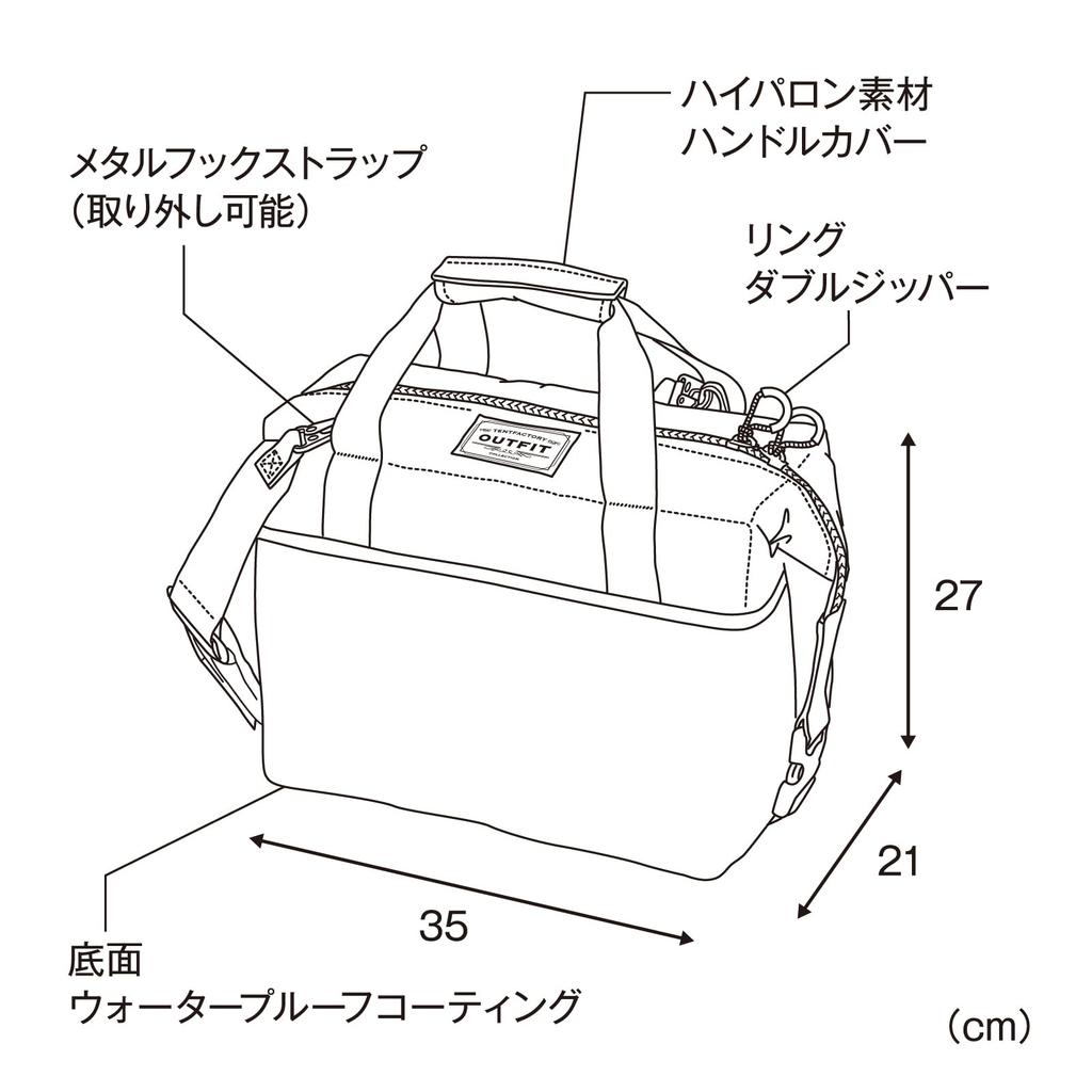 OUTFIT Сумка-холодильник мягкая Boxy 16 л WB TFOF-BXY-16