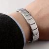 1 шт. Магнитный браслет Антистатический Энергетический браслет Нержавеющая сталь Браслет для здоровья