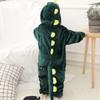 Kids Boys Girls Dinosaur Pajamas Sleepwear Nightwear Animal Cosplay Costume Childern