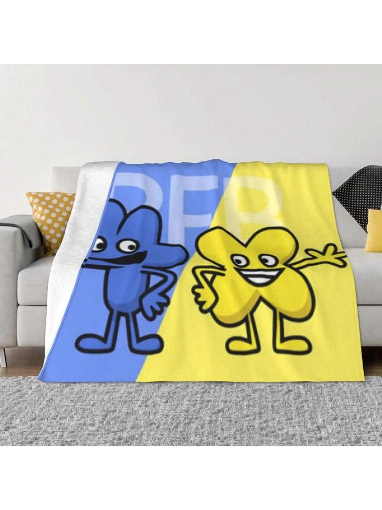 BFB 4 And X Design An Ultra-Soft Micro Fleece Blanket