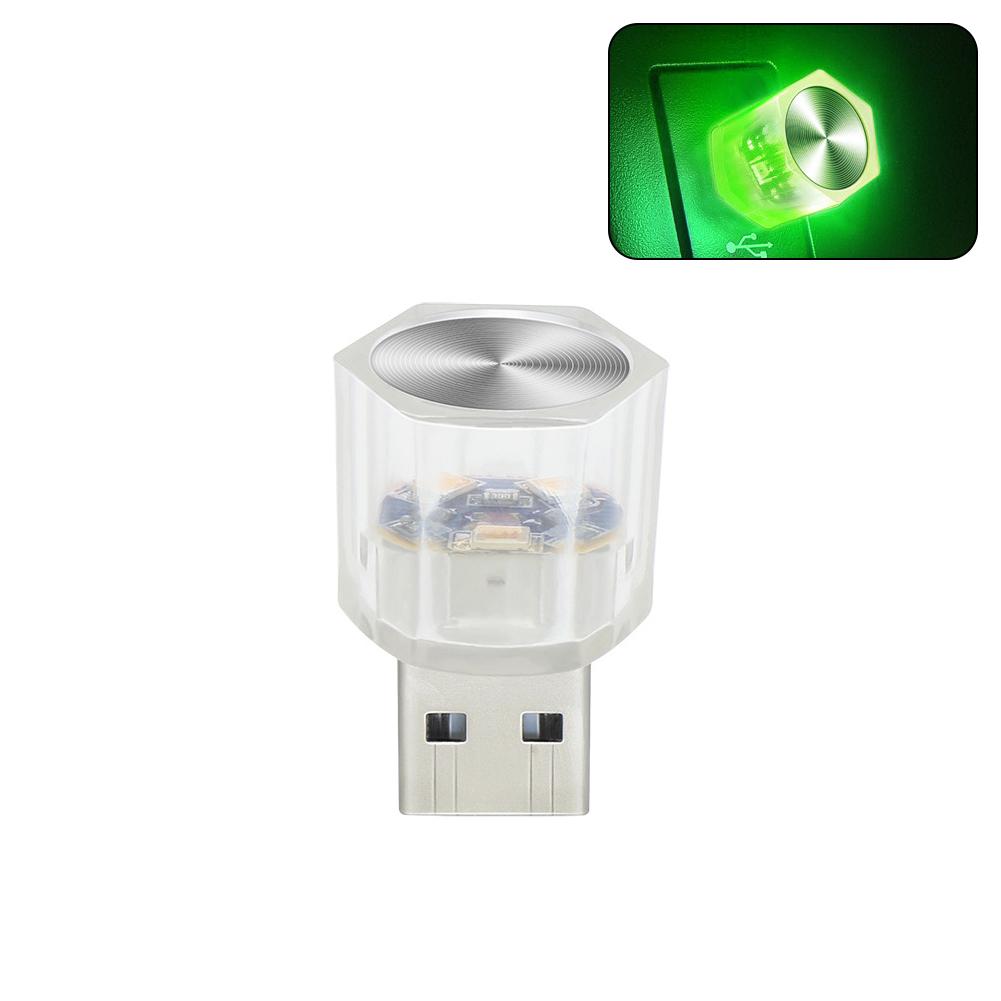 Автомобильный USB-светильник для салона автомобиля, атмосферное освещение, светодиодные фонари, автомобильная лампа для чтения, украшения, декоративные