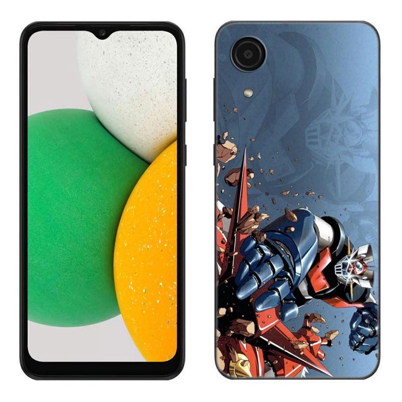 Чехол для телефона Anime Mazinger Z для Samsung Galaxy A01 A03 Core A04 E A02 A05 A10 A20 A21 A30 A50 S A6 A8 Plus A7 2018 черный чехол