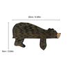 Funny Animal Brown Bear Door Top Wooden Decoration Door Top Decoration