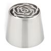Russian Piping Tips Rose Flower Piping Nozzles Stainless Steel Extra Large Frosting Tip Piping Nozzles for Cake Decorating Icing