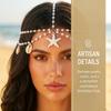Ocean Style Bohemian Hair Chain Starfish Beaded Head Piece Boho Head Chain  Summer Vacation