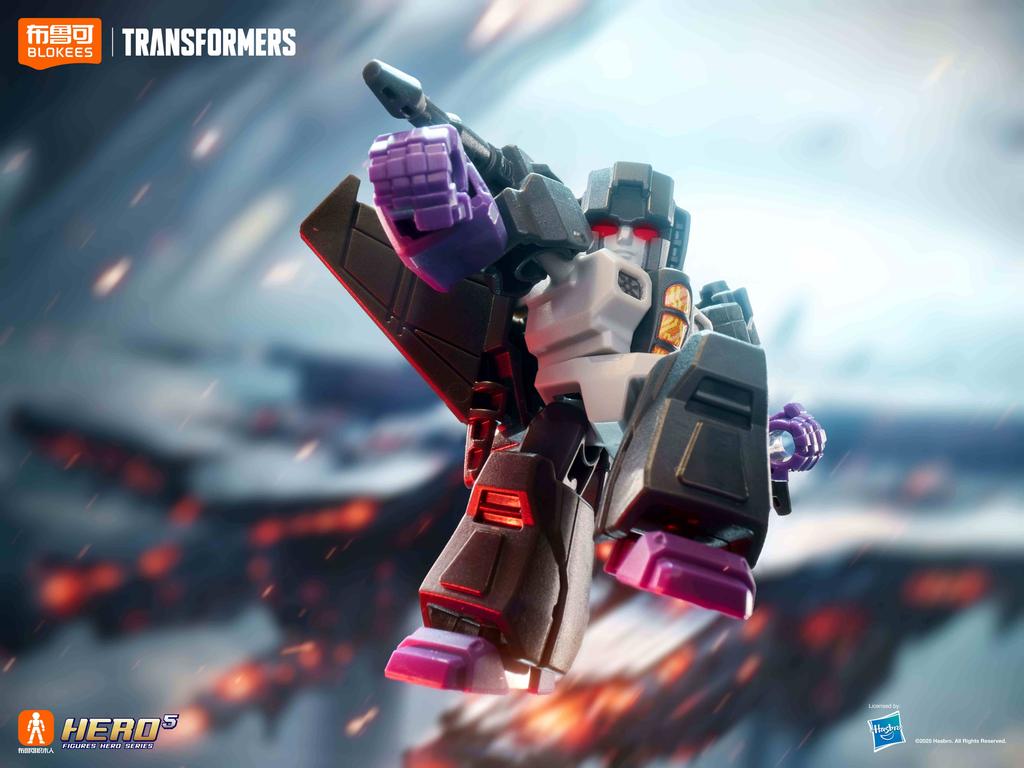 Blokees Devastator Transformers Starry Edition Vol.3 Devastator OPTIMUS PRIME MEGATRON BUMBLEBEE Armored Robot Blind Box Kid Toy