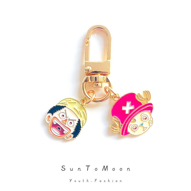 ONE PIECE Брелок Обезьяна Д. Луффи Нами Аниме Периферия Bluetooth Гарнитура Шарм Изящная Модная Игрушка Украшение Подарок для Друзей