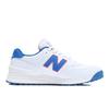 New Balance Unisex Adult UGS574v3 Spikeless Men's and Women's Golf Shoes P3 (WHITE/BLUE) (29.0 cm 2E)