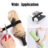 Free Cut Length Hook Loop Straps Reusable Cable Ties Fastener Self Adhesive Straps  Securing Strap