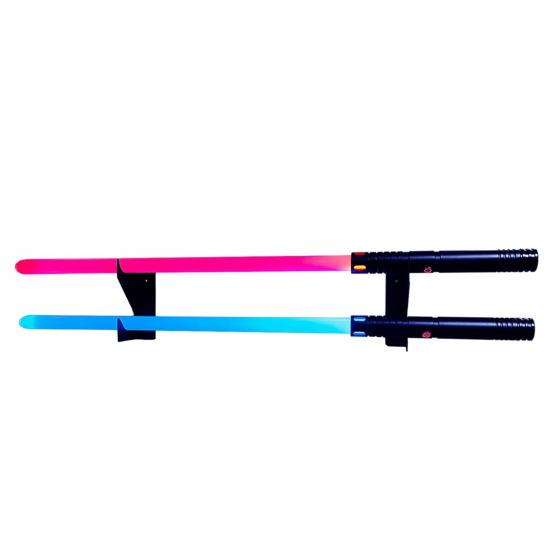 1 пара стеллажей для хранения лезвий, установка настенных винтов, большая несущая способность, противоскользящая подставка для светового меча, держатель лезвия, украшение на стену