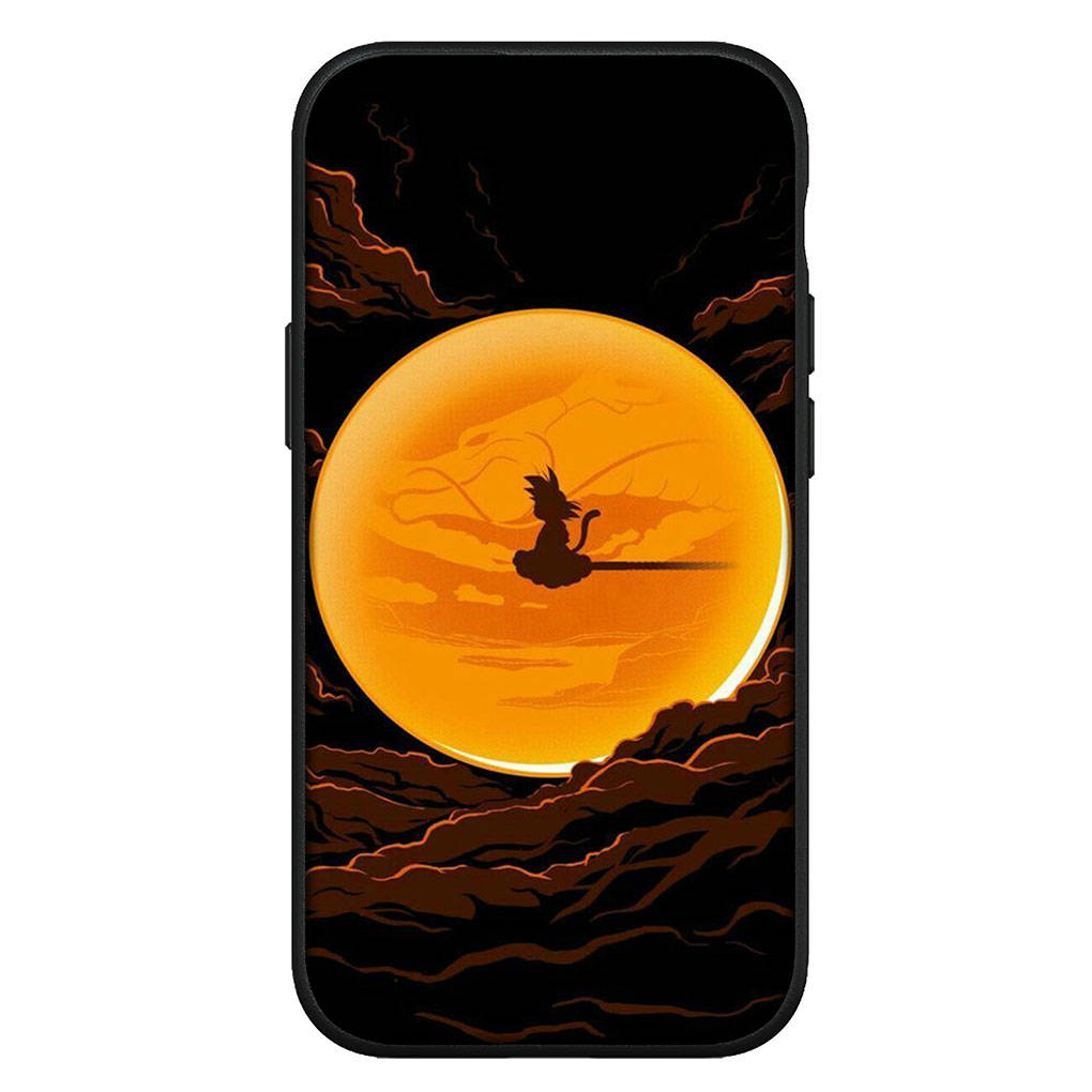 Чехол для iPhone 16 15 Xiaomi Redmi Note 14 13 12 11 Pro Max 16e Samsung Galaxy S25 S24 S23 Moto OPPO Huawei Dragon Ball DragonBall Z Goku Чехол для телефона