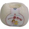 Пряжа Hamanaka Cute Baby Wool, толстая, цвет 1, белый, примерно 40 г. 105м 2202