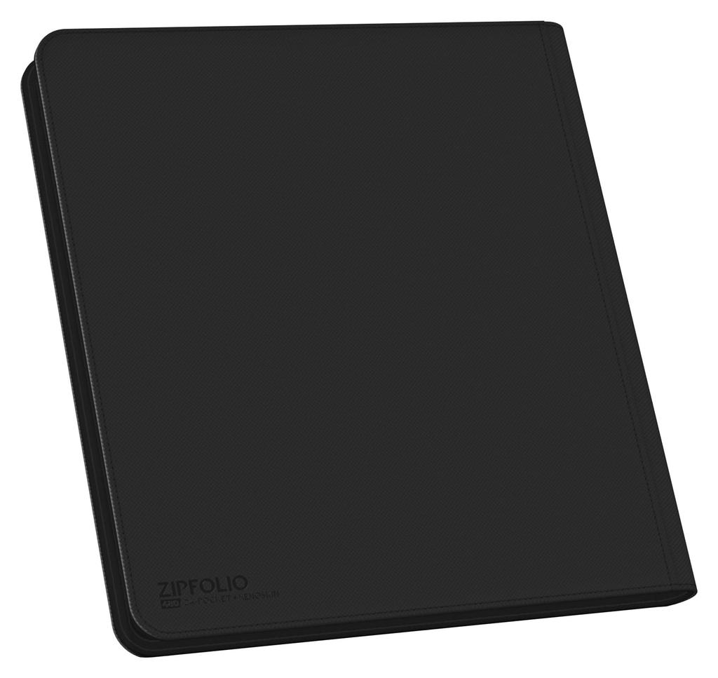 Ultimate Guard QuadRow ZipFolio XenoSkin Black 24-карманный