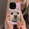 Чехол для телефона с милым котом для Iphone 14 Pro Max 11 13 12, защита камеры, противоударный силиконовый чехол для Iphone Xr Xs Max X 8 Plus 7 6