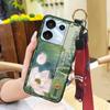 Elderly lady Durable Phone Case For UMIDIGI G9 5G/Note9 5G For Mom Waterproof Kickstand Phone Holder Ring Back Cover