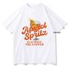 Aperol Spritz Is AlwaysThe Answer T-shirt 2024 Fun Women's Clothing Harajuku T-shirt Unisex Retro Top Street Clothing