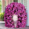 2 шт. Подвесная искусственная бугенвиллия великолепная Устойчивая к УФ-лучам Реалистичный искусственный цветок Свадебная вечеринка В помещении