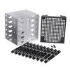 5 Slots 3.5inch HDD Case SATA SAS HDD Cage Rack Hard Driver Tray Caddy with Fan Space HDD Hard Drive Case Rack
