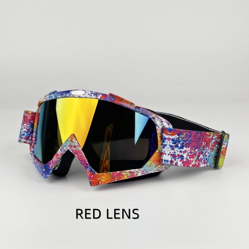 Outdoor ski goggles, motorcycle goggles, men's and women's mountain bike riding helmets, mountaineering windproof riding goggles