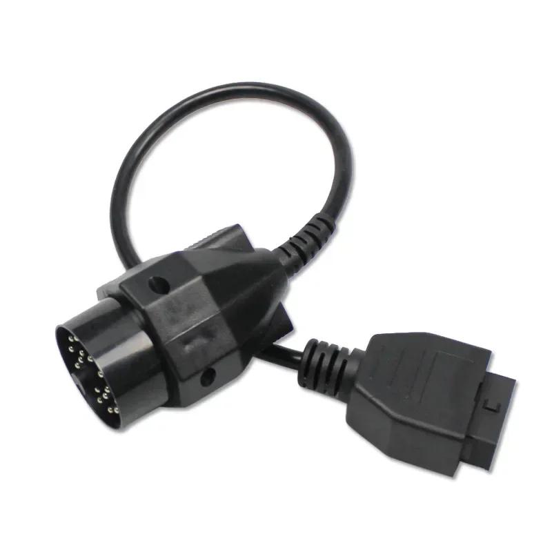 Для BMW 20-контактный OBD2 16-контактный female разъем E36 E39 X5 Z3 OBD OBD II Адаптер для BMW 20-контактный OBD2 Автомобильный диагностический кабель-переходник