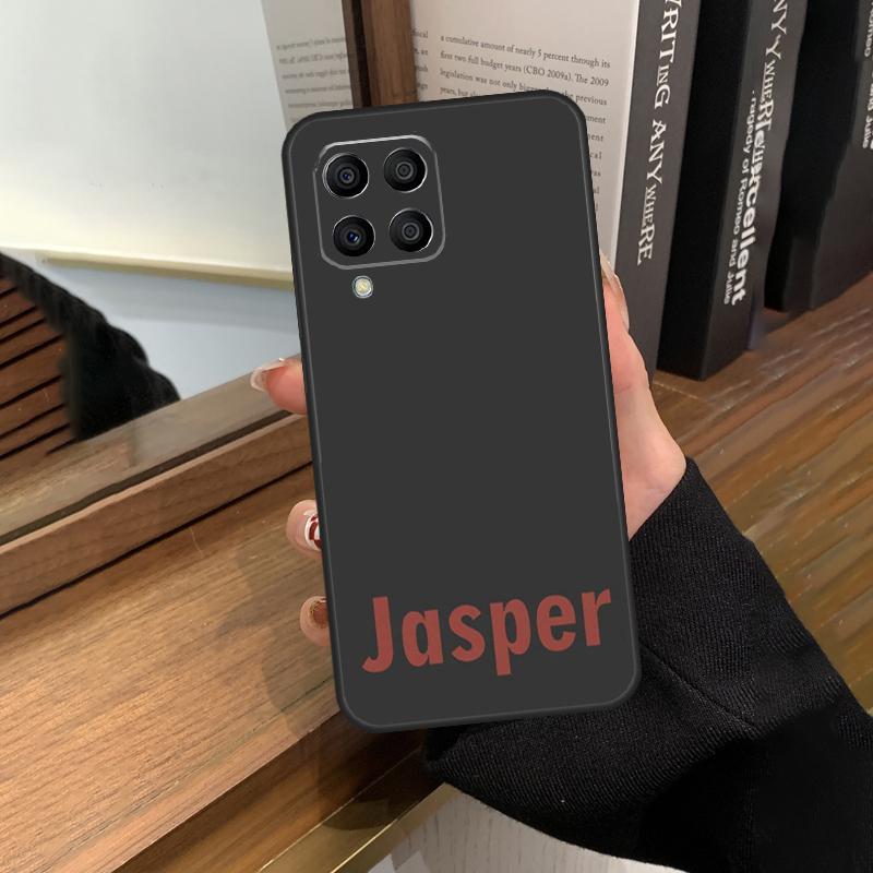 Персонализированный чехол Boho с инициалами для Samsung Galaxy M23 M33 M53 M13 M51 M11 M31s M30s M12 M32 M52 M20 M14 M34 M54