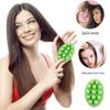 LMETJMA 3D Silicone Massage Bar Soap Molds Handmade Soap Molds for Soaps Making DIY Hair Scalp Brush Soap Bar Molds JT356