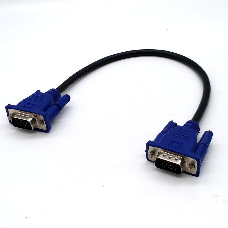 Кабель VGA 3+5 высокой четкости, 0,3 м/0,5 м, 15-контактный для компьютерного монитора и проектора