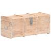 Wooden Chest 90 x 40 x 40 cm Solid Acacia Wood