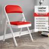 Folding Stool with Backrest - Versatile Chair for Home, Office, Dining, or Training