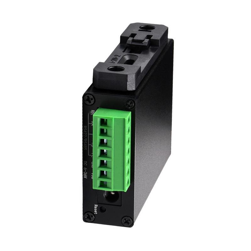 Последовательный сервер на DIN-рейку: Модуль Ethernet TCP/IP RS232/485/422 - RJ45