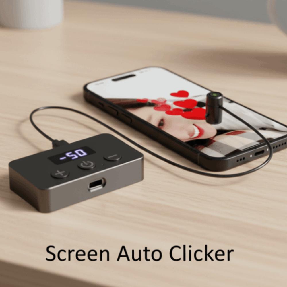 Rechargeable Screen Auto Clicker Continuous Auto Like Tap Device  Video Live Streaming