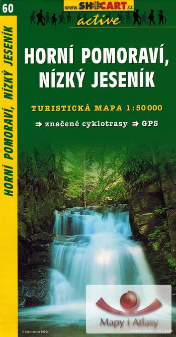 Górne Morawy, Niski Jesionik / Horni Pomoravi, Nizky Jesenik. Mapa Turystyczna 60. Shocart