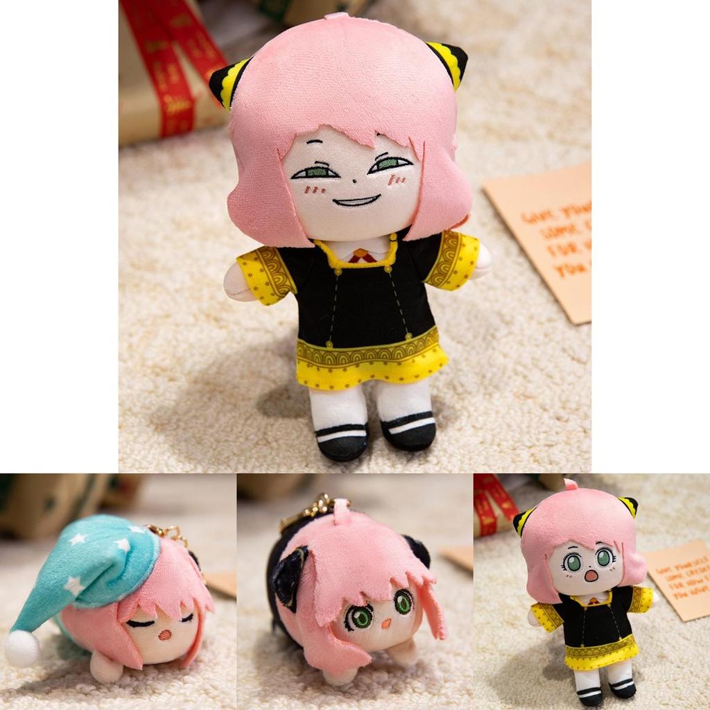 Плюшевая игрушка Аня из Spy X Family с набивкой из ПП хлопка для декора детской комнаты