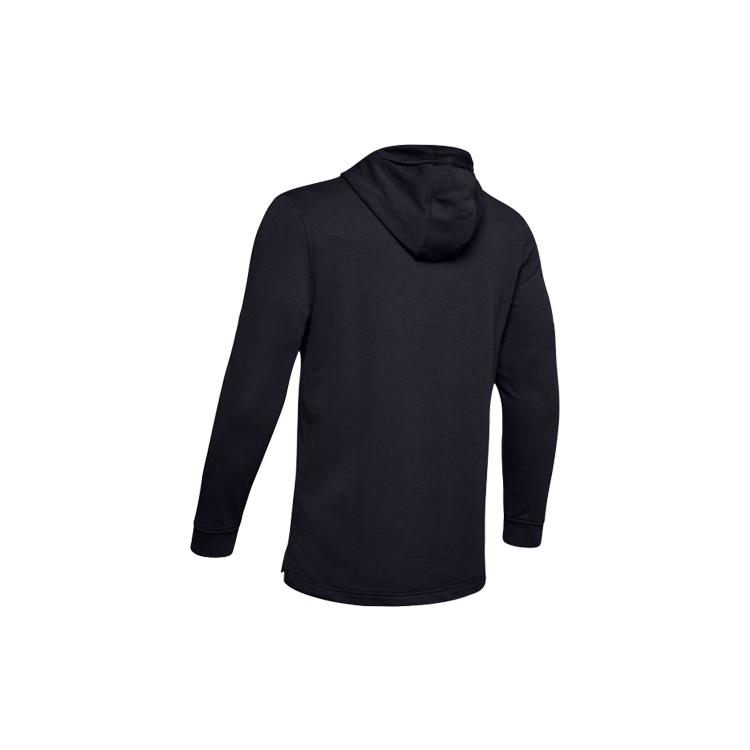 Under Armour Толстовки Мужские Черные С Капюшоном Умеренная Обычная 1348520-001