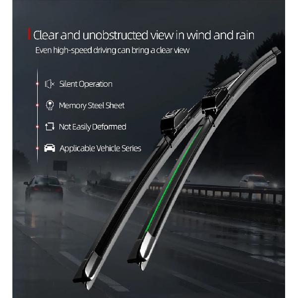 For Ford S-Max SMax S Max MK1 MK2 2006-2020 Front Windshield Wiper Blades 2pcs Windscreen Window Accessories 2007 2010 2017 2018
