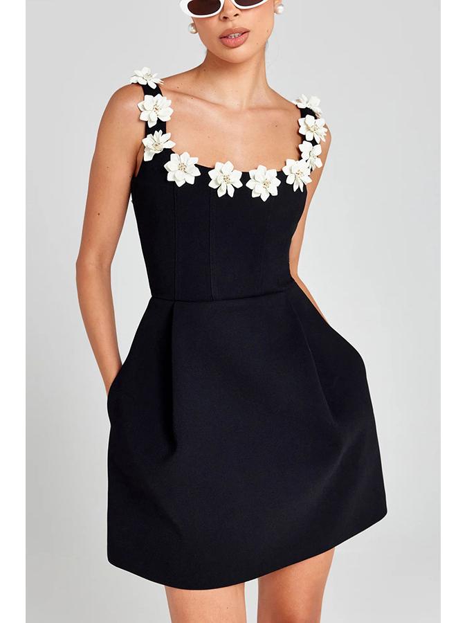 Европейское и американское весенне-летнее платье-комбинезон без рукавов с карманами - Свободное повседневное женское платье