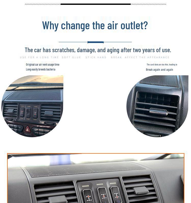 Mercedes-Benz G-Class W463 Air Conditioning Outlet Assembly for G350/G500/G55