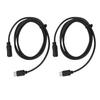 2Pcs Voice Recorder   Cable Fit for   Note AI Recorder Magnetic Charging Cable 1m Black