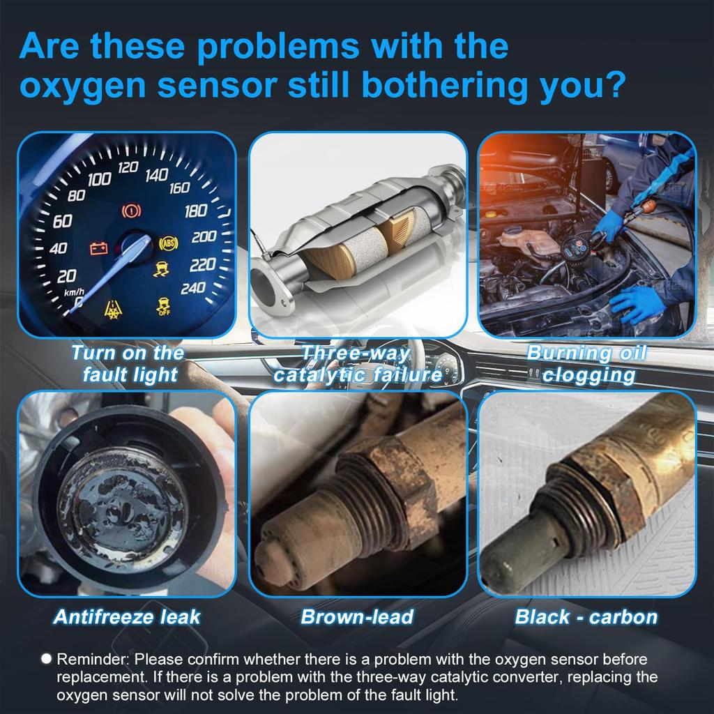 Верхний датчик кислорода соотношения воздух-топливо, совместимый с 2005-2007 Subaru Impreza Forester 2.0L Замена 22641-AA480,192400-2120,1924002120, DOX0361,