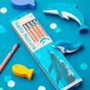 Карандаш Tombow для письма 2B (Дизайн дельфина) Привет Природа Рука Дельфин 1 дюжина KB-KHNDL2-2B