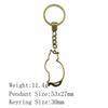 Valentine's Day Personalized Keychain Cat Dog Rabbit Keychains Home Garden Men's Keychain