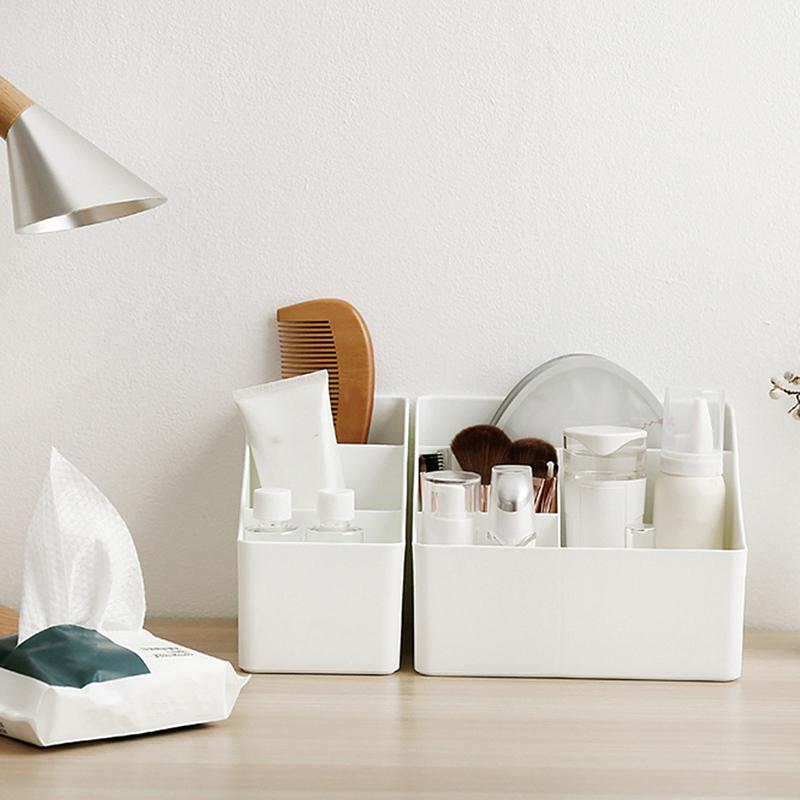 Настольный ящик для хранения пластиковый офисный ящик для хранения косметики гостиная журнальный столик пульт дистанционного управления органайзер для общежития