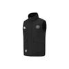 Wade Series Label Letter Print Water-Resistant Warm Down Vest Men Vests Black AMRT025-1