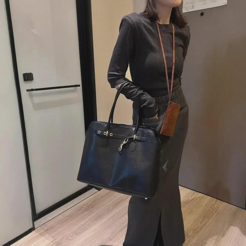 Винтажная сумка-тоут Bowling из воловьей кожи - сумка на плечо и подмышку