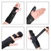 Поддержка растяжения запястья и сустава, фиксированный фиксатор для пальцев, алюминиевый протектор с регулируемой наклейкой, инструмент для ухода за здоровьем