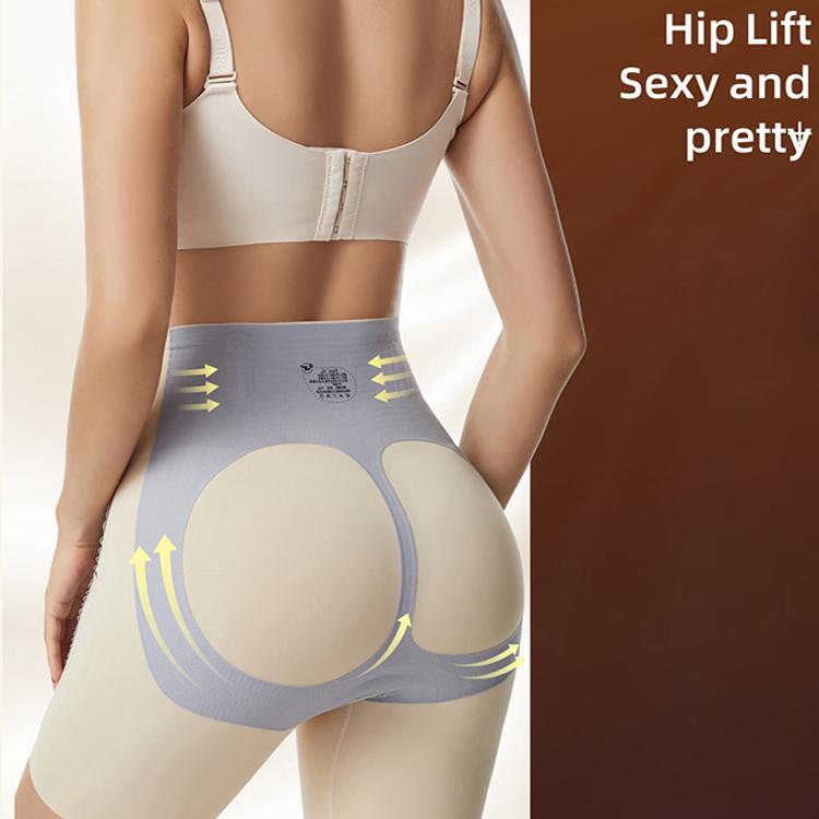 Модные тонкие боксеры для послеродового восстановления, женские защитные брюки с высокой талией, узкие шорты, трусики с сильной подтяжкой живота, ягодиц
